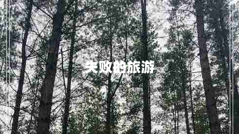 失败的旅游