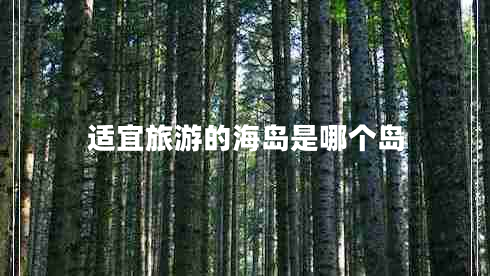 适宜旅游的海岛是哪个岛