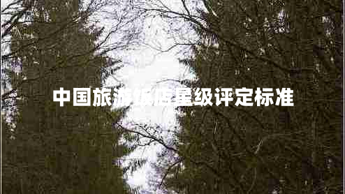 中国旅游饭店星级评定标准