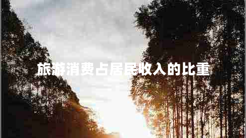 旅游消费占居民收入的比重
