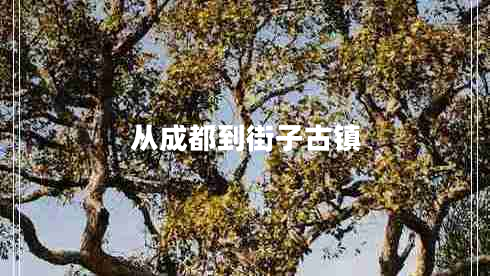 从成都到街子古镇