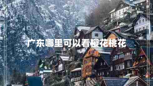 广东哪里可以看樱花桃花