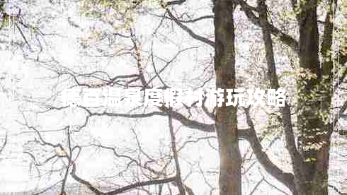 德百温泉度假村游玩攻略