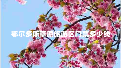 鄂尔多斯草原旅游区门票多少钱