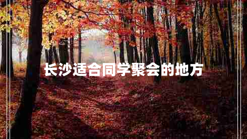 长沙适合同学聚会的地方