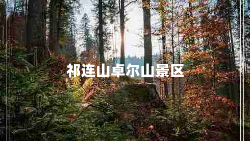 祁连山卓尔山景区