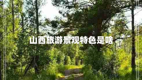 山西旅游景观特色是啥