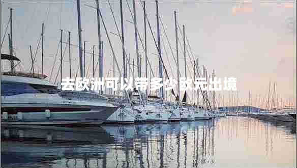 去欧洲可以带多少欧元出境