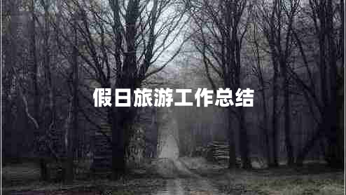 假日旅游工作总结