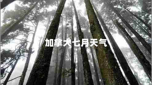 加拿大七月天气