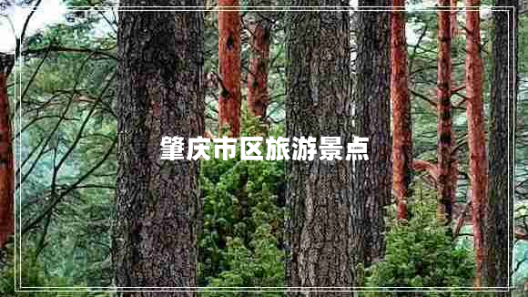 肇庆市区旅游景点