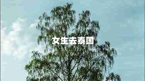 女生去泰国