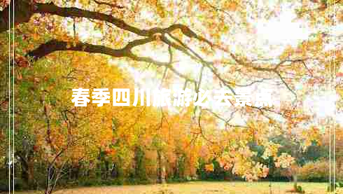 春季四川旅游必去景点