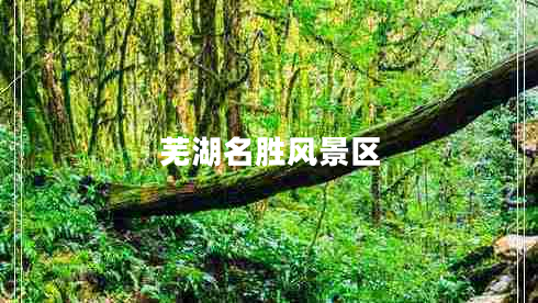 芜湖名胜风景区 芜湖名胜风景区