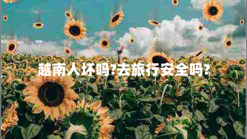 越南人坏吗?去旅行安全吗? 越南人坏吗?去旅行安全吗?