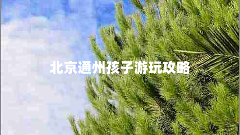 北京通州孩子游玩攻略