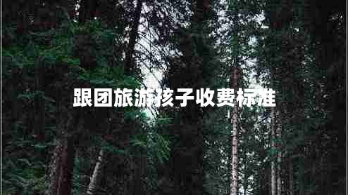 跟团旅游孩子收费标准