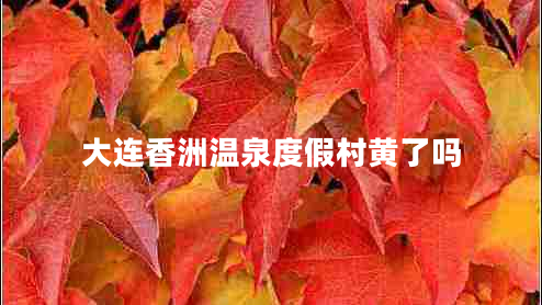 大连香洲温泉度假村黄了吗