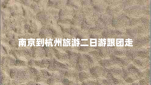 南京到杭州旅游二日游跟团走