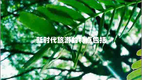 新时代旅游的特点包括 新时代旅游的特点包括