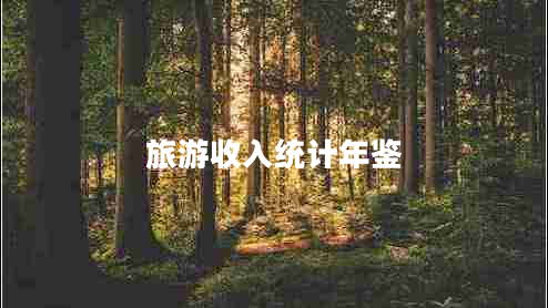 旅游收入统计年鉴