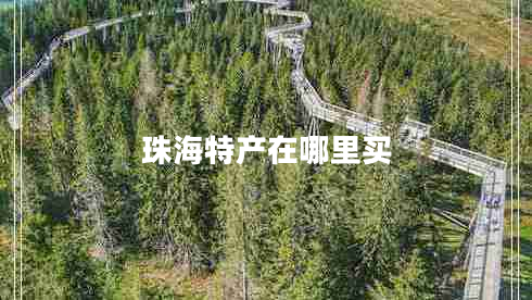 珠海特产在哪里买