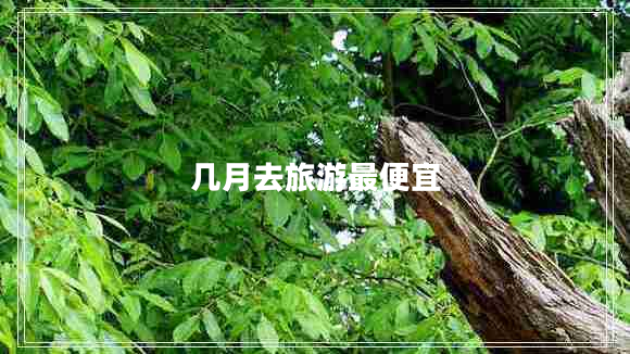 几月去旅游最便宜