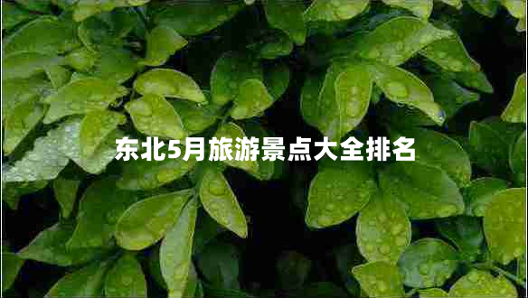 东北5月旅游景点大全排名