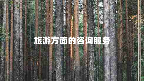 旅游方面的咨询服务