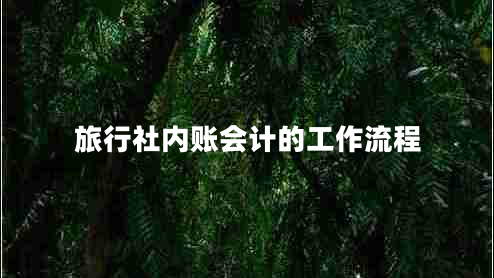 旅行社内账会计的工作流程