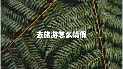 去旅游怎么请假