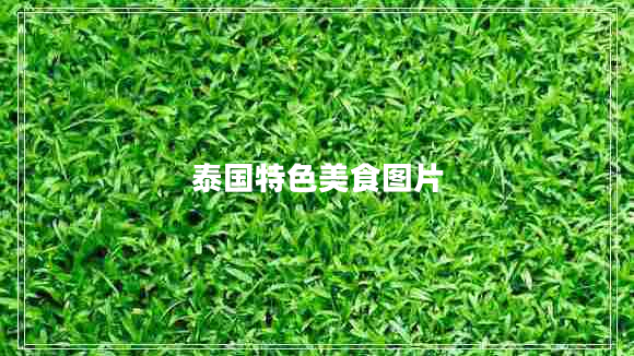 泰国特色美食图片