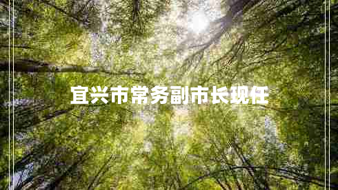 宜兴市常务副市长现任
