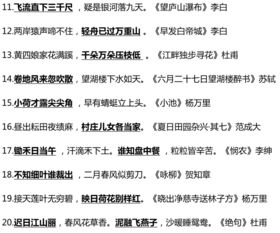 作文,诗句,中考,常用