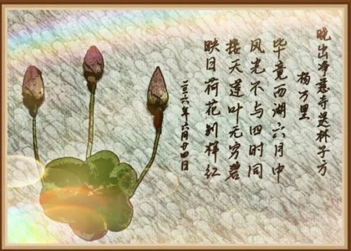 写出有关于夏天的诗句一四级