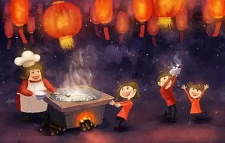 关于元宵月亮的诗句