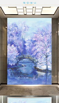 关于小桥流水鲜花的诗句