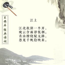 过的古诗王安石的诗句