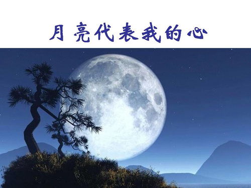 月亮,诗句,情感