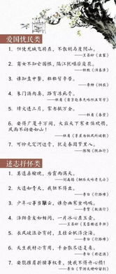 开心阳光千古诗句