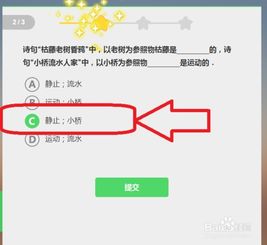 关于参照物的诗句解释