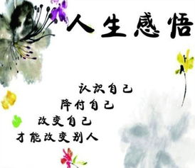 人生哲理古诗句大全
