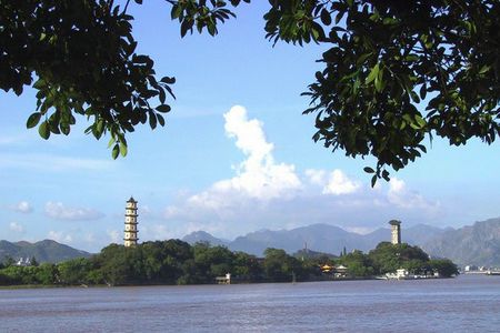 关于江心屿景点的诗句