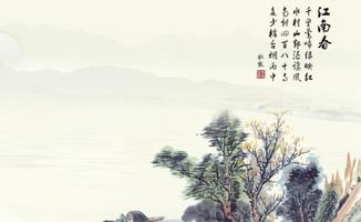关于描写江南春景的诗句