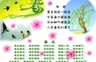 一级描写春天的诗句古诗大全