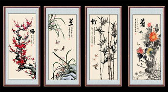 赞美梅兰竹菊的古诗句