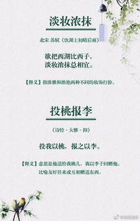 诗句,成语,春天
