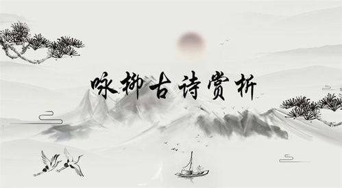 赞美柳的诗句古诗大全