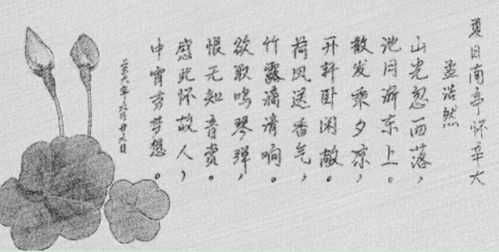 关于夏季凉快的诗句