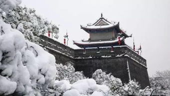 关于城墙与雪诗句